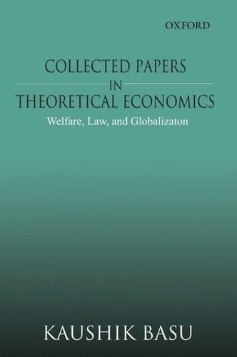 Collected Papers in Theoretical Economics: Welfare, Law, and Globalization