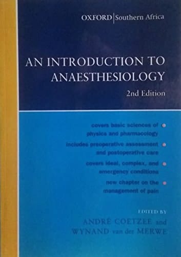 Introduction to Anaesthesiology