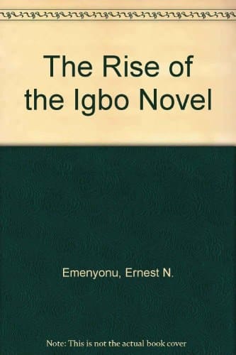 The rise of the Igbo novel