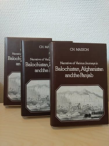 Narrative of various journeys in Balochistan, Afghanistan, and the Panjab (Oxford in Asia historical reprints)