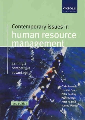 Contemporary Issues in Human Resources Management