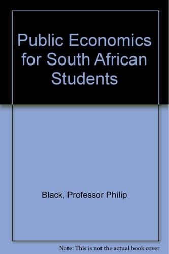 Public Economics for South African Students