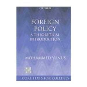 Foreign Policy: A Theoretical Introduction
