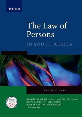 The Law of Persons in South Africa (Private Law)
