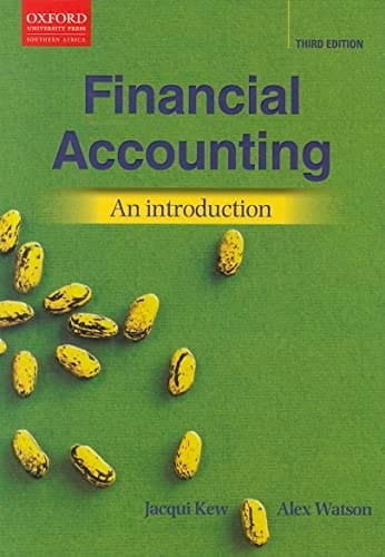 Financial Accounting: An Introduction 3e (Oxford Southern Africa)