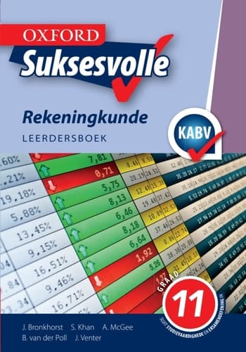 Oxford Suksesvolle Rekeningkunde Graad 11 Leerdersboek