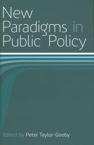 New Paradigms in Public Policy