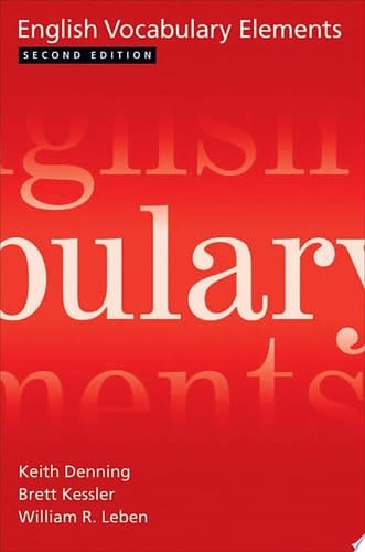 English Vocabulary Elements