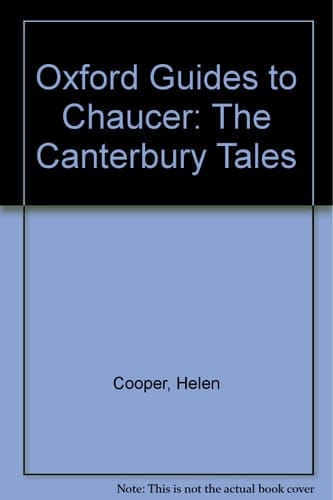 Oxford Guides to Chaucer: The Canterbury Tales
