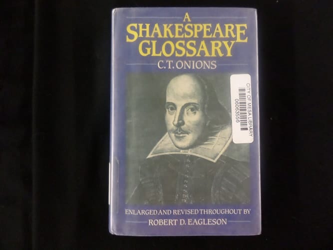 A Shakespeare Glossary