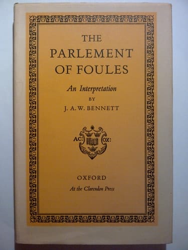The Parlement of Foules.