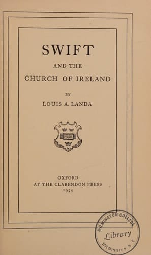 Swift and the Church of Ireland