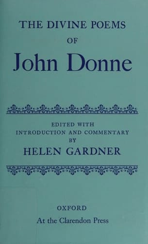 The Divine Poems of John Donne