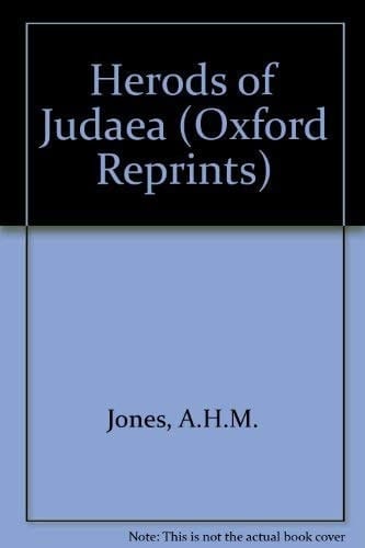 Herods of Judaea (Oxford Reprints)