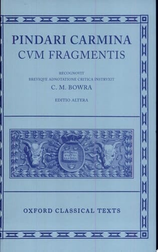 Pindari Carmina cum Fragmentis (Oxford Classical Texts) (English and Greek Edition)