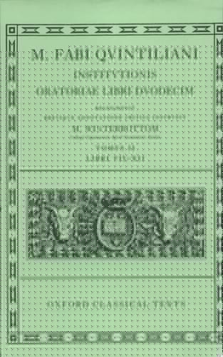 Quintilian - Institutionis Oratoriae: v.2: Bks.7-8 (Oxford Classical Texts)
