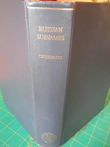 Russian surnames