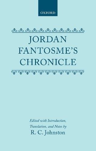 Jordan Fantosme's Chronicle C (English and Old French Edition)