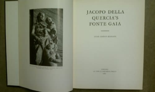 Jacopo Della Quercia's Fonte Gaia