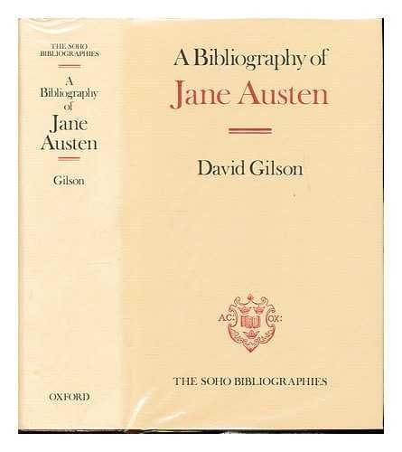 A Bibliography of Jane Austen (Soho Bibliographies)