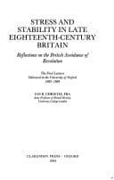 Stress and stability in late eighteenth-century Britain: Reflections on the British avoidance of revolution (Ford lectures)