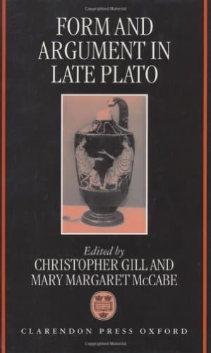 Form and Argument in Late Plato