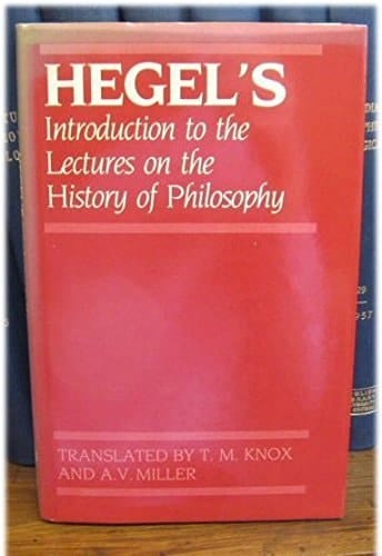 Introduction to the Lectures on the History of Philosophy