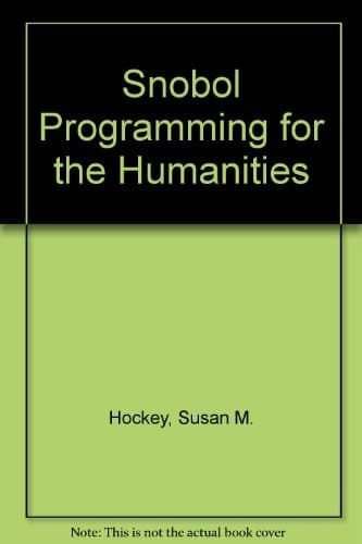 SNOBOL Programming for the Humanities
