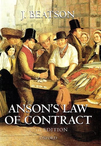 Anson's Law of Contract