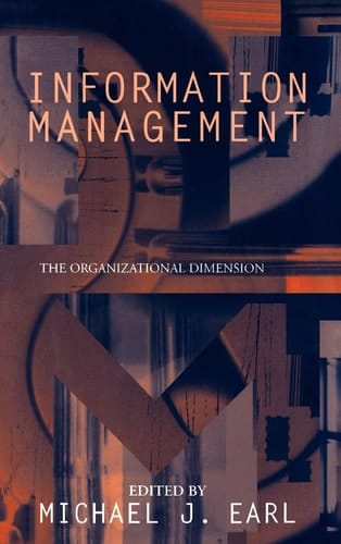 Information Management: The Organizational Dimension