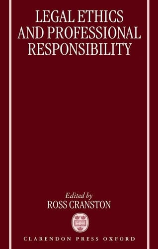 Legal Ethics and Professional Responsibility