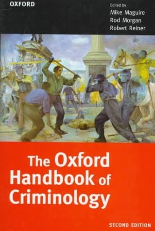 The Oxford Handbook of Criminology