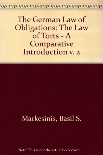 The German Law of Obligations