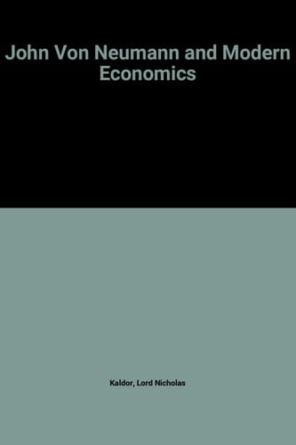 John von Neumann and Modern Economics