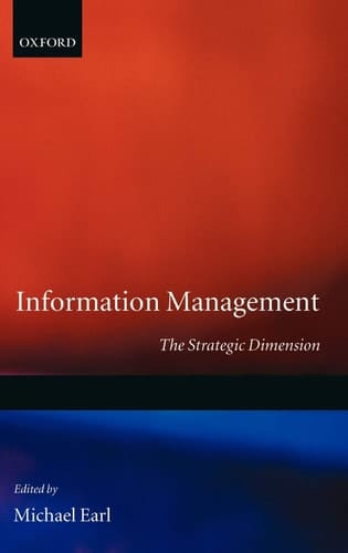 Information Management: The Strategic Dimension