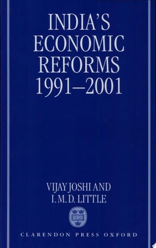 India's Economic Reforms, 1991-2001