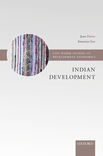 Indian Development: Selected Regional Perspectives (WIDER Studies in Development Economics)