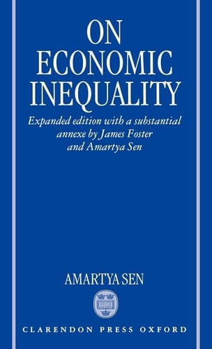 On Economic Inequality (Radcliffe Lectures)