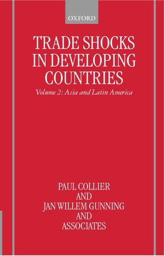 Trade Shocks in Developing Countries: Volume 2: Asia and Latin America