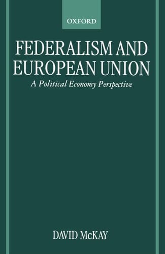 Federalism and European Union: A Political Economy Perspective