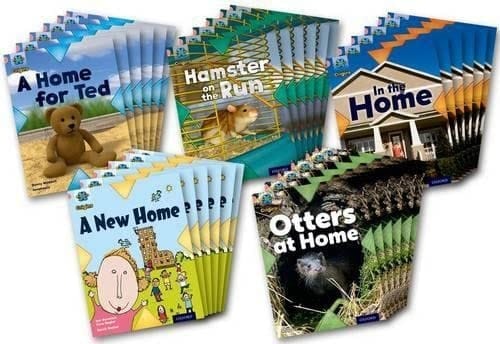 Project X Origins: Pink Book Band, Oxford Level 1+: My Home: Class Pack of 30 (Project X Origins)