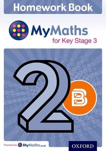 MyMaths for Key Stage 3: Homework Book 2B (Pack of 15)