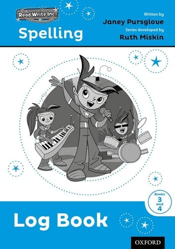 Read Write Inc. Spelling: Log Book 3-4 Pack of 5