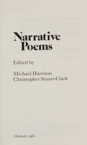 Narrative Poems