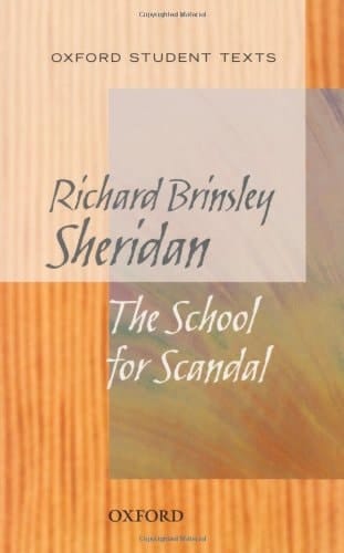 New Oxford Student Texts: School for Scandal