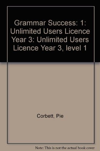Grammar Success: Unlimited Users Licence Year 3, level 1