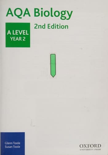 Aqa Biology a Level Year 2 Student Book