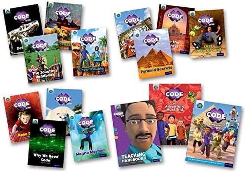 Project X CODE Extra: Turquoise, Purple and Gold Book Bands