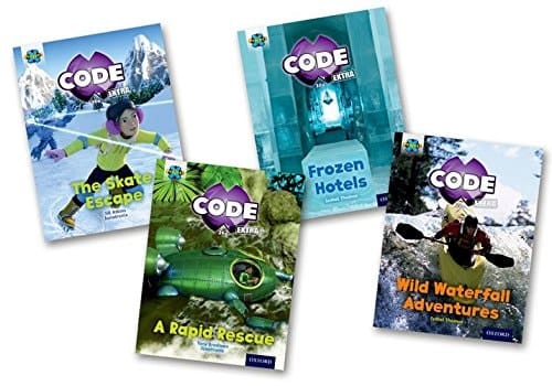 Project X CODE Extra: Orange Book Band, Oxford Level 6: Fiendish Falls and Big Freeze, Mixed Pack of 4 (Project X CODE Extra)