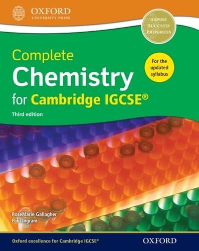 Complete Chemistry for Cambridge IGCSE Updated syllabus (Complete Science Igcse)